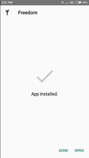 How To install Freedom APK